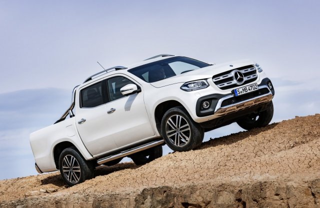 Túltolt Navara a Mercedes első pickupja