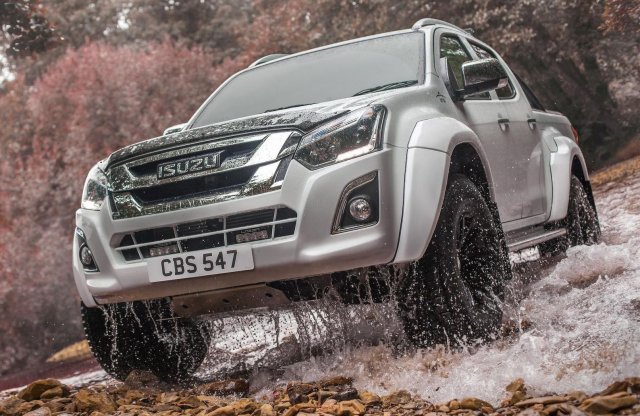 Bárhol elmegy a vadított Isuzu pickup