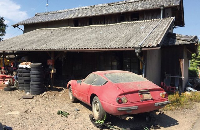 Negyven éve porosodott az egy darabban készült Ferrari