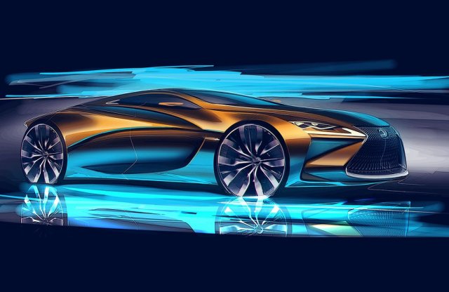 Videón az ötajtós Lexus koncepció születése