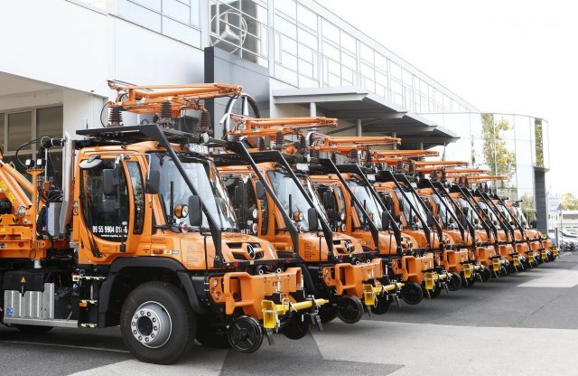 3,2 milliárd forintért vásárolt Mercedes Unimogokat a MÁV