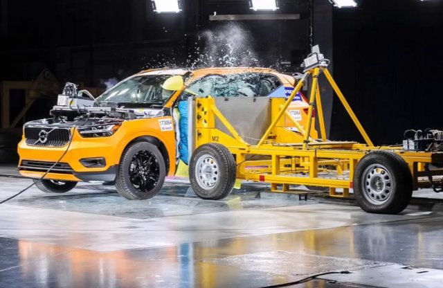 Törésteszten a legújabb Volvo SUV