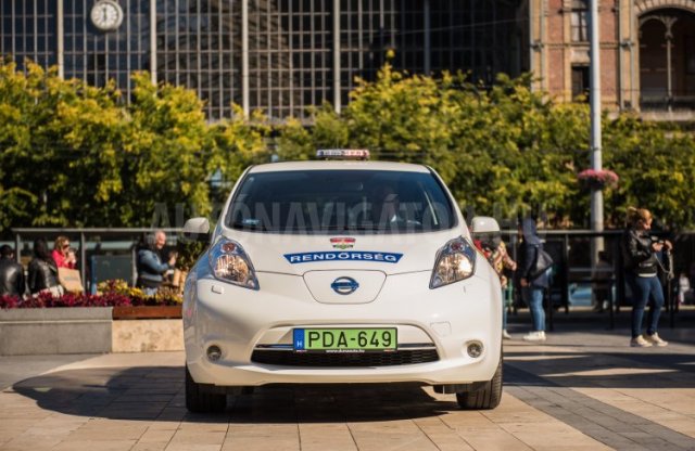 Hazánkban is van már elektromos rendőrautó