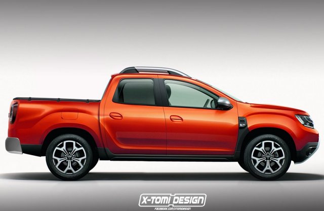 Így nézne ki egy Dacia Duster pickup, de a GT is bejövős