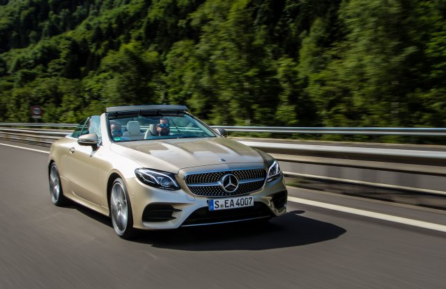 Villanyturbót kapott a kétajtós E-osztály