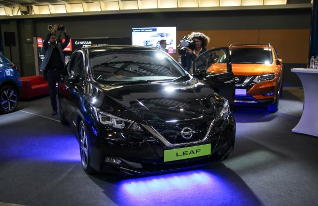 Hazánkban is bemutatkozott az új Nissan Leaf