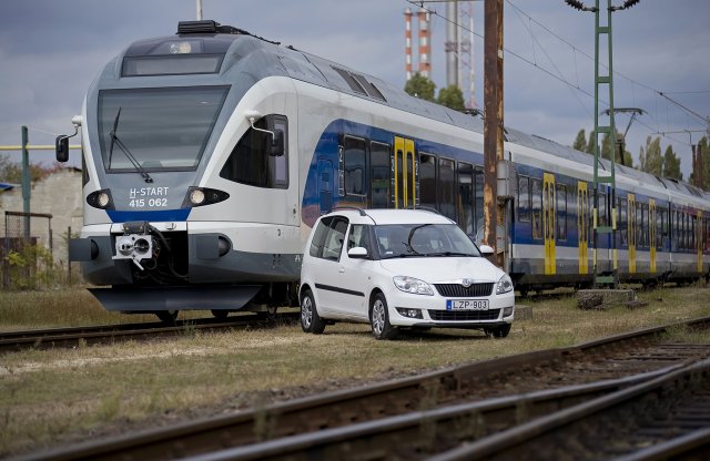 Egymillió kilométeres Skoda a MÁV-nál – nem rossz