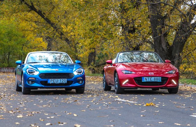 Klónok harca – Mazda MX-5 vs. Fiat 124 Spider