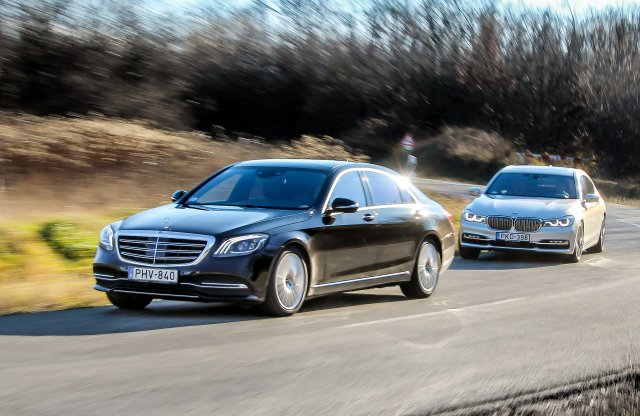 Nagyágyúk – Mercedes S 400 d vs. BMW 750Ld