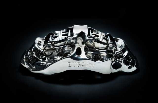 A Bugatti nyomtatja a világ legnagyobb fékjeit