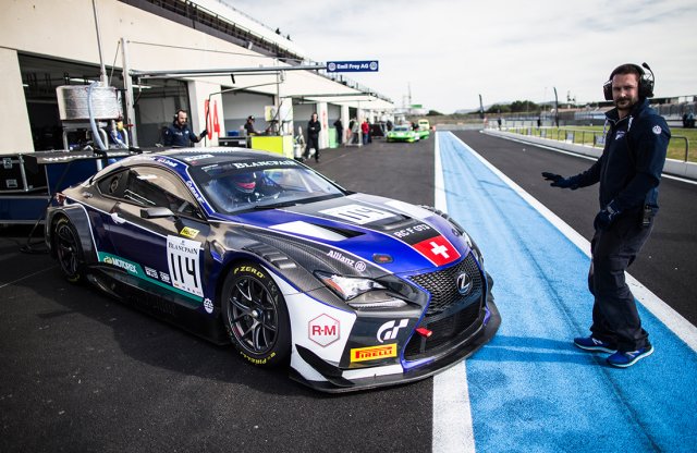 Európában is látható a Lexus új versenyautója