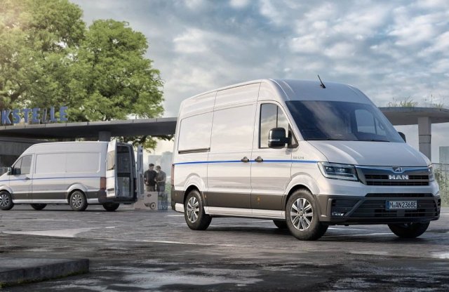 Már az MAN-nek is van villanyteherautója