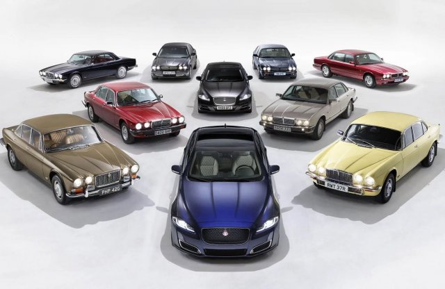 Pompás modellel ünnepli az XJ 50. évfordulóját a Jaguar