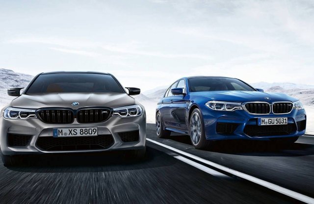 Teljes pompájában mutatjuk a felhergelt BMW M5-öt!