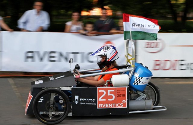 Magyar siker a XI. Nemzetközi Aventics Pneumobil Versenyen