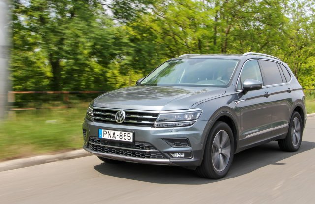 Volkswagen SUV hét üléssel, ez a Tiguan Allspace