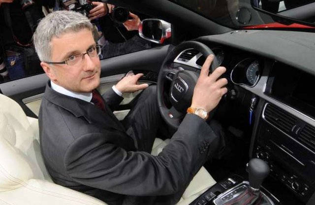Rács mögé került az Audi vezérigazgatója