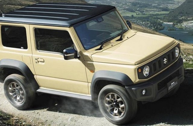 Teljes pompájában láthatjuk az új Suzuki Jimny-t