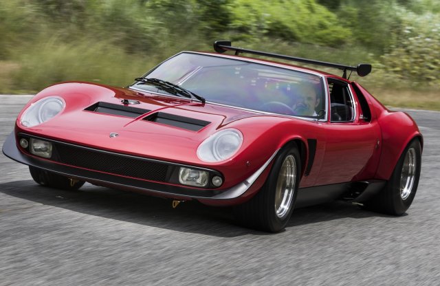 Felújították az egyetlen Lamborghini Miura SVR modellt