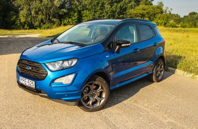 Nem nő a Fiesta fölé - Ford EcoSport ST-Line teszt