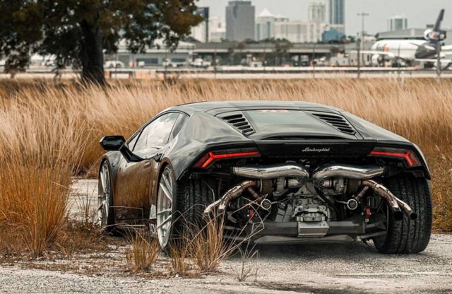 Művészi alkotás ez a turbós Lamborghini