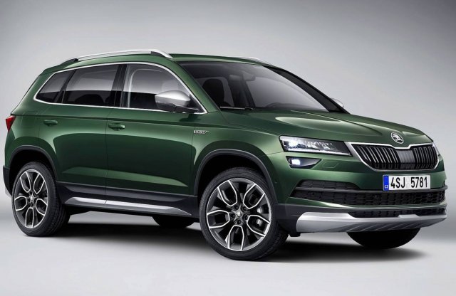 Robusztusabb külsőt kapott a Skoda Karoq