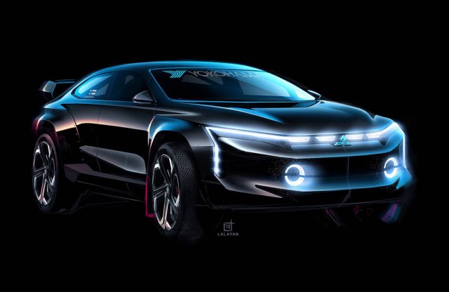 Így nézne ki a Lancer Crossover Coupe