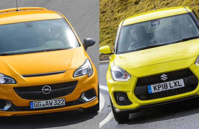 Vajon legyőzi-e az Opel Corsa GSi a Suzuki Swift Sportot?