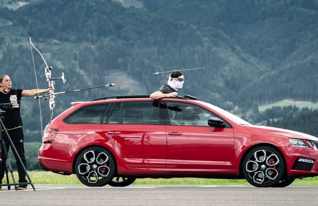 Ilyet csak a nindzsák tudtak, de nekik nem volt Skodájuk