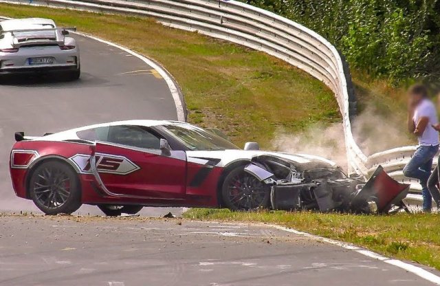 Egy Corvette a Zöld Pokol legújabb áldozata