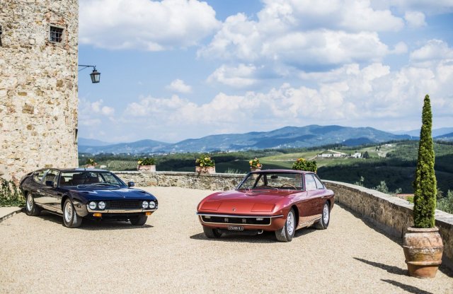 Retró Lamborghini túra a Toszkán dombok között!