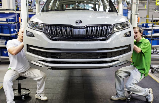 Mérföldkőhöz ért a Skoda: kész a negyedmilliomodik Kodiaq