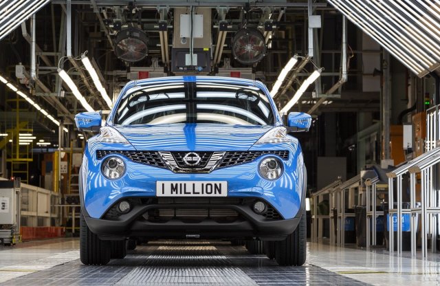 Elkészült az egymilliomodik Nissan Juke!