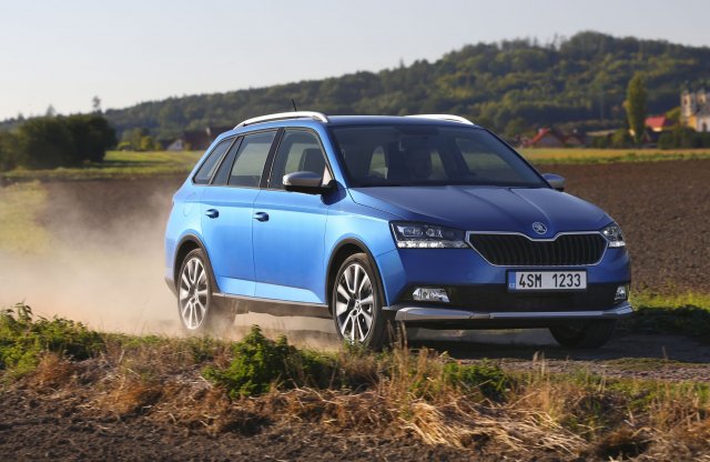 Skoda Fabia a földutakra