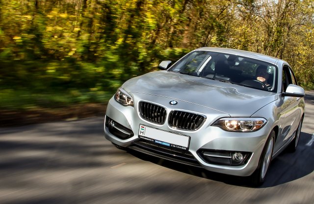 Fél BMW félpénzért? – BMW 218i Coupé