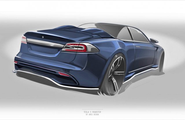 Készül egy új kabrió Tesla, olyan, amilyenre vártunk