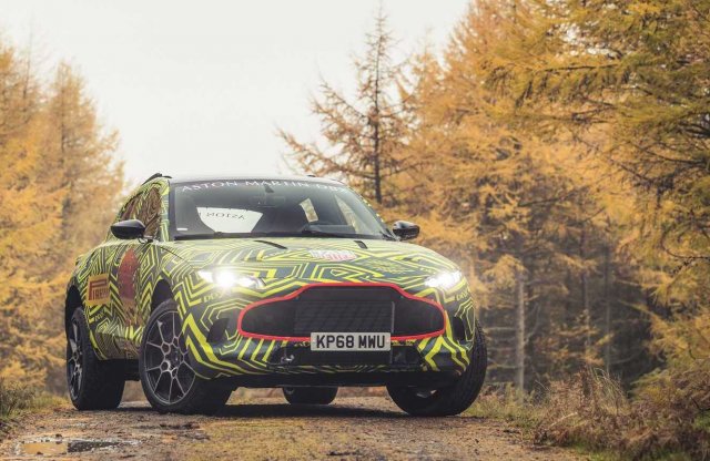 Célegyenesben az Aston Martin terepjárója