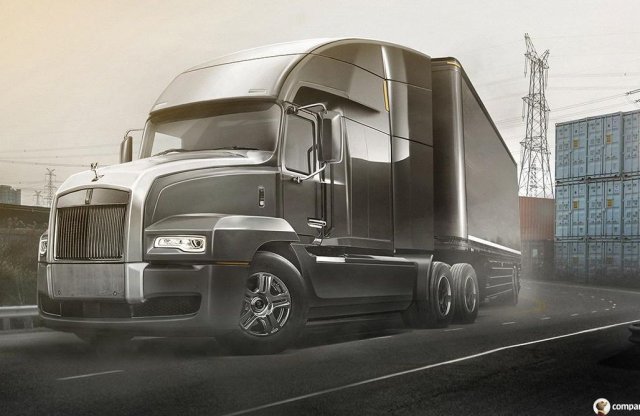 Kamionként is menő lenne egy Rolls-Royce