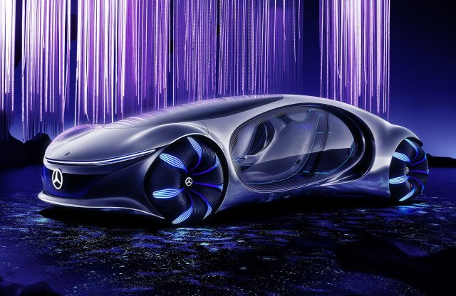 Földönkívüliek ihlették a Mercedes új tanulmányautóját