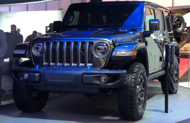 A Wrangler is beáll a hibrid Jeepek sorába