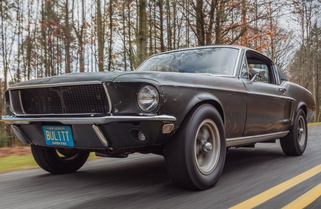 Egymilliárd forintot fizettek az eredeti Mustang Bullittért