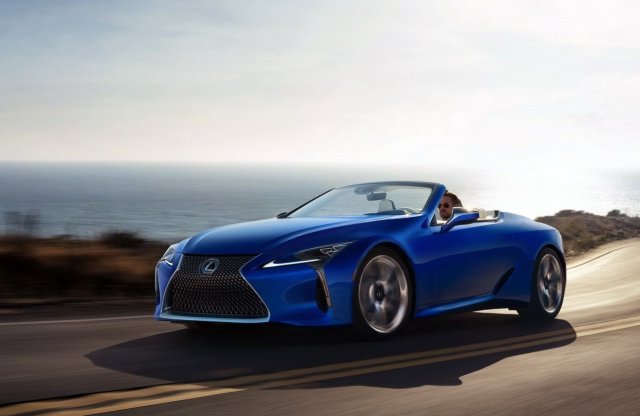 Minden idők második legdrágább japán autója a Lexus LC kabrió