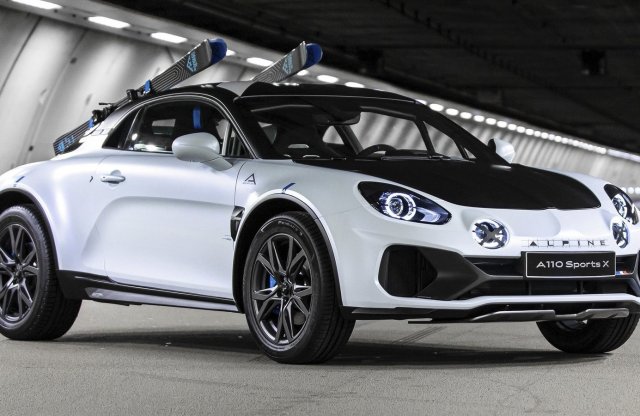 Síelésre buzdít az Alpine A110