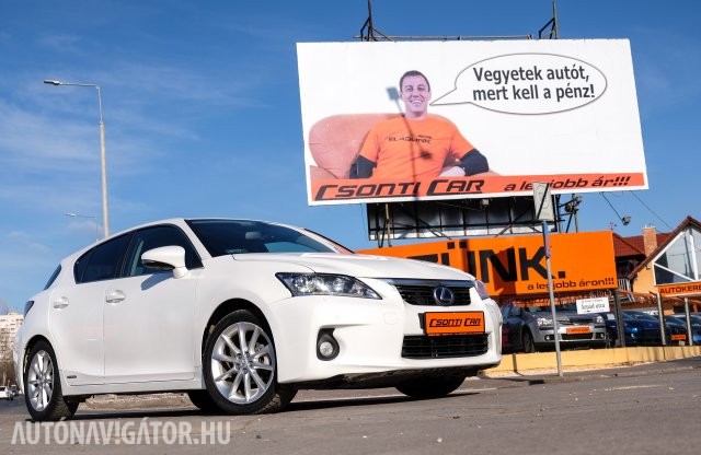 Prémium hibrid egy új Dacia áráért? - Lexus CT 200h