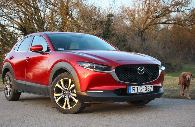 Nincsenek csodák? – Mazda CX-30 Skyactiv-X teszt