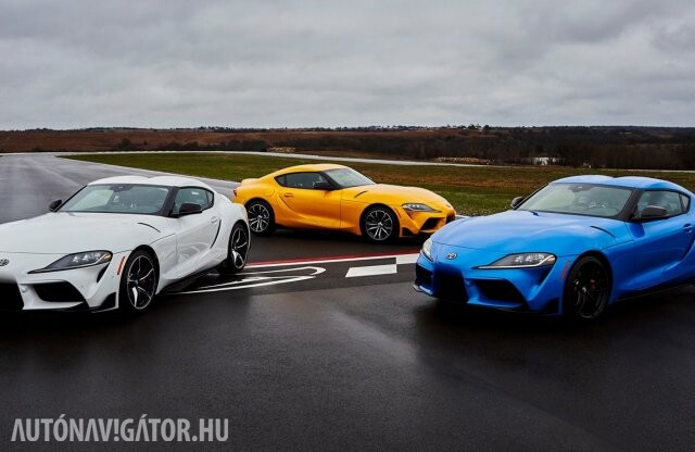 Máris frissül a Toyota Supra