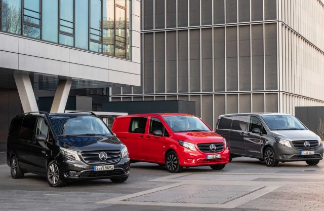 A frissítés mellé elektromos hajtást is kap a Mercedes Vito