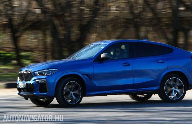 Tömegnövelés mesterfokon - BMW X6 M50i teszt