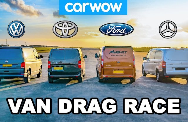 Furgonok csatája: melyik a leggyorsabb áruszállító?