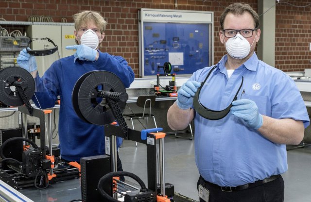 3D-s nyomtatással küzd a Volkswagen a koronavírus ellen
